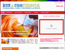 Tablet Screenshot of busconciencia.org